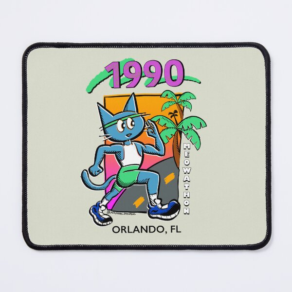 Item preview, 90s Vintage Meow-A-Thon designed and sold by Justine Vadnais.