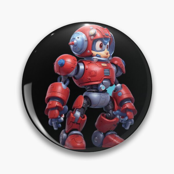 Item preview, Robot Vintage, Red, Man, Mega, Japan, #1 designed and sold by MarcioCellos.