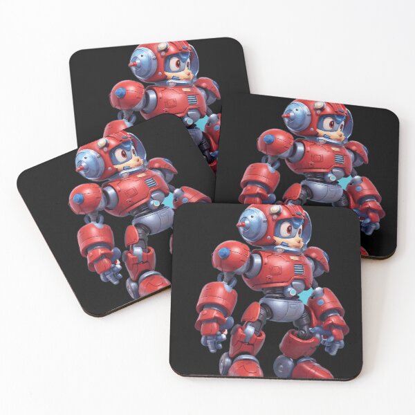 Item preview, Robot Vintage, Red, Man, Mega, Japan, #1 designed and sold by MarcioCellos.