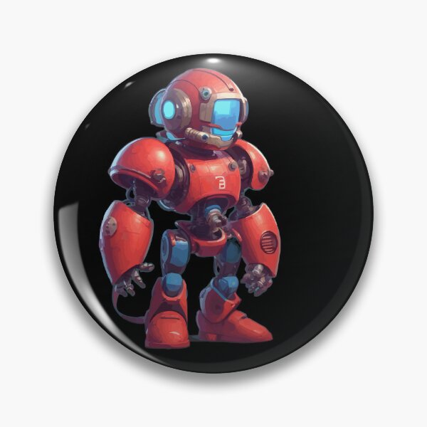 Item preview, Robot Vintage, Red, Man, Mega, Japan, #2 designed and sold by MarcioCellos.