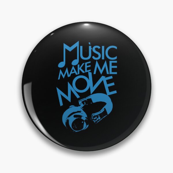Item preview, Creative design music make me move blue designed and sold by NeilMedhurst.