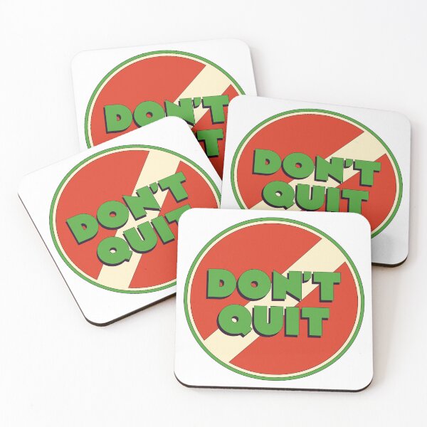 Item preview, Don't Quit designed and sold by QFacha.