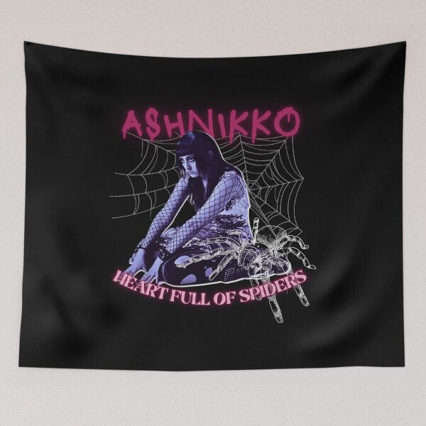 Item preview, Ashnikko Weedkiller Heart Full of Spiders designed and sold by Blue Blue Windows.