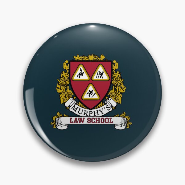 Item preview, Murphy_s Law School Crest designed and sold by nassagra.