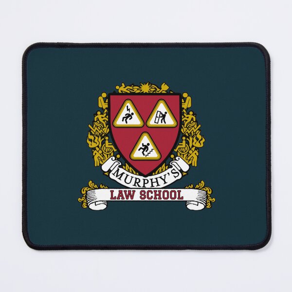Item preview, Murphy_s Law School Crest designed and sold by nassagra.
