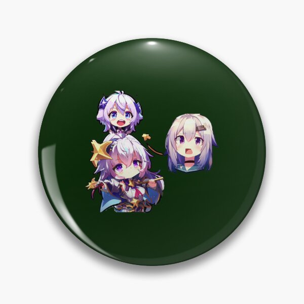 Item preview, Honkai Star Rail Chibi Kafka 1 designed and sold by weissnatpink.