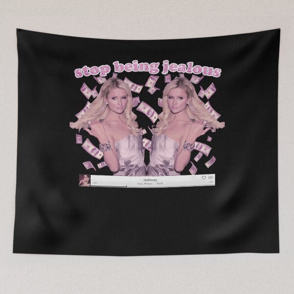 Item preview, Paris Hilton 'Stop Being Jealous' Art v.1 designed and sold by StewedEllis.