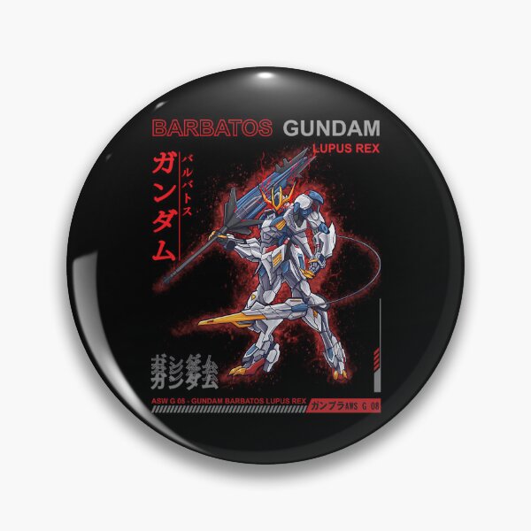 Item preview, Barbatos Lupus Rex Gundam Shirt streetwear poster designed and sold by ClothesGrapeCa.