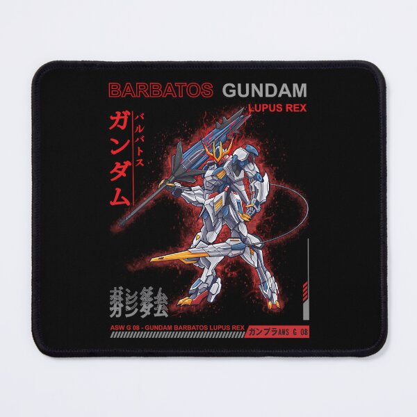 Item preview, Barbatos Lupus Rex Gundam Shirt streetwear poster designed and sold by ClothesGrapeCa.