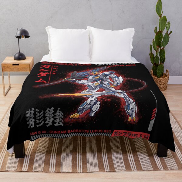 Item preview, Barbatos Lupus Rex Gundam Shirt streetwear poster designed and sold by ClothesGrapeCa.