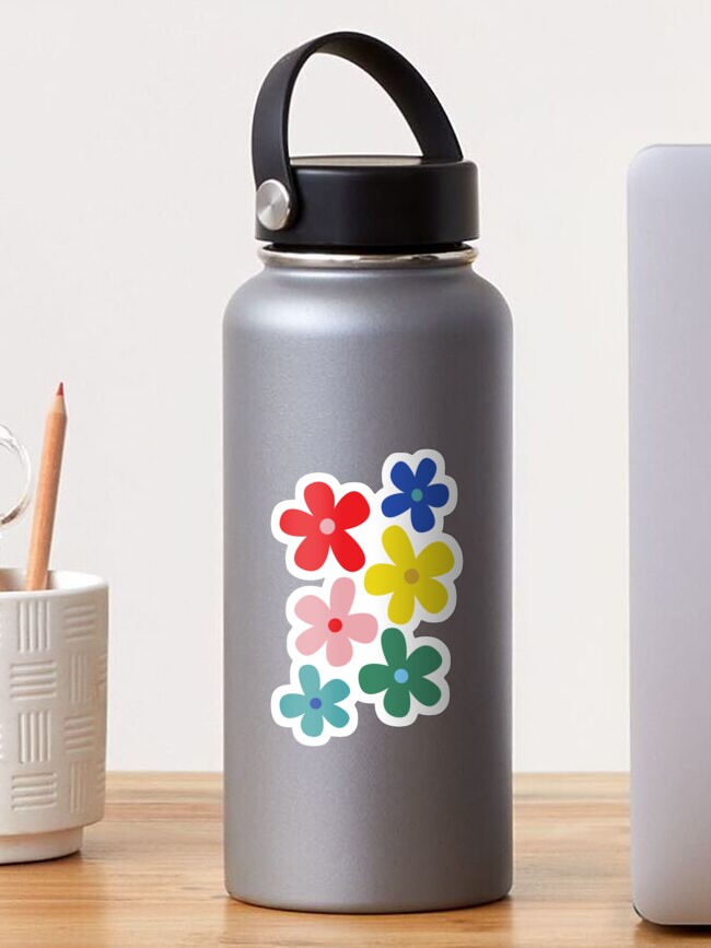 Primula Water Bottle by Lisa Jayne Murray