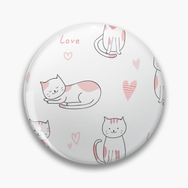 Item preview, cat seamless pattern designed and sold by DdemocrazydizZ.