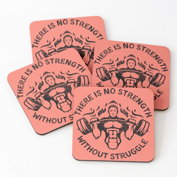 Item preview, There is no Strength without Struggle designed and sold by soulfulprintss8.