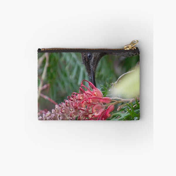 Item preview, Wattle Bird Feasting on Grevillea Flowers  designed and sold by Linda Sijpkes.