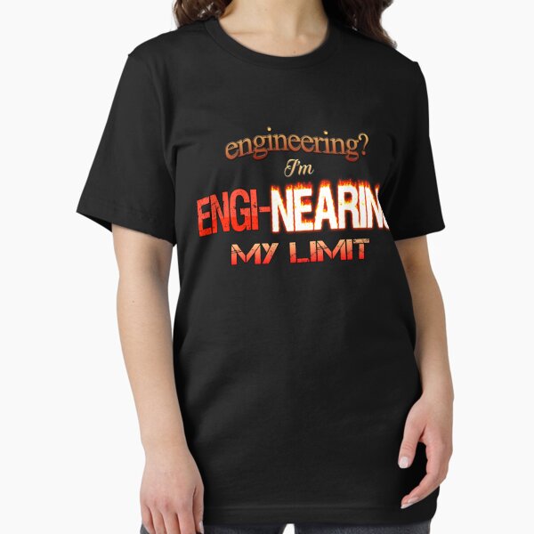 Item preview, Engineering I'm Engi-nearing My Limit Engineer Pun Classic  designed and sold by MarcelGaylo.