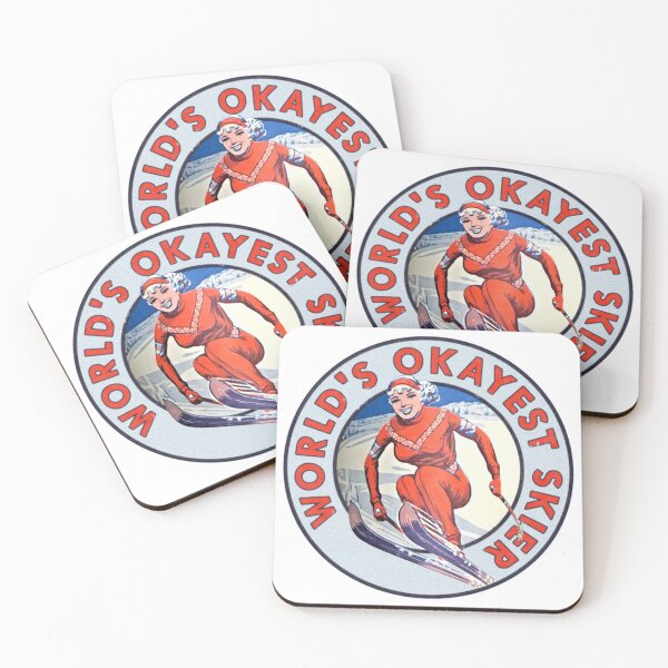 Item preview, Worlds Okayest Skier Vintage designed and sold by hilda74.