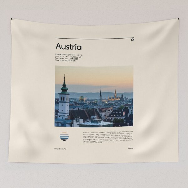 Item preview, Visit Austria (Travel poster) designed and sold by RabbitK.