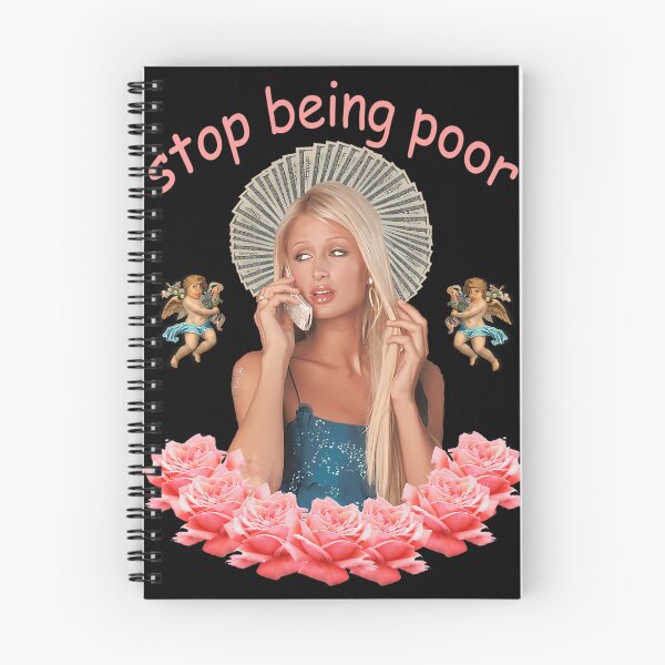 Item preview, Paris Hilton 'Stop Being Poor' designed and sold by StewedEllis.