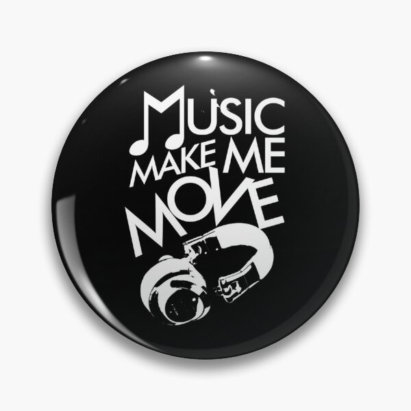 Item preview, Creative design music make me move white  designed and sold by Domenikolas.