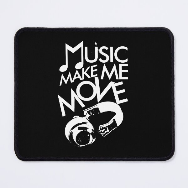 Item preview, Creative design music make me move white  designed and sold by Domenikolas.