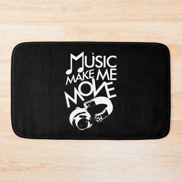 Item preview, Creative design music make me move white  designed and sold by Domenikolas.
