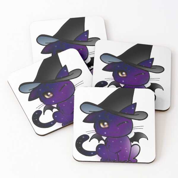 Item preview, Halloween cat with batwings  designed and sold by kunaichia.