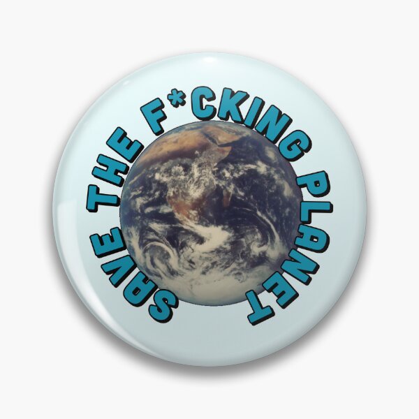 Item preview, Save the F Planet sticker by gabyiscool designed and sold by gabyiscool.