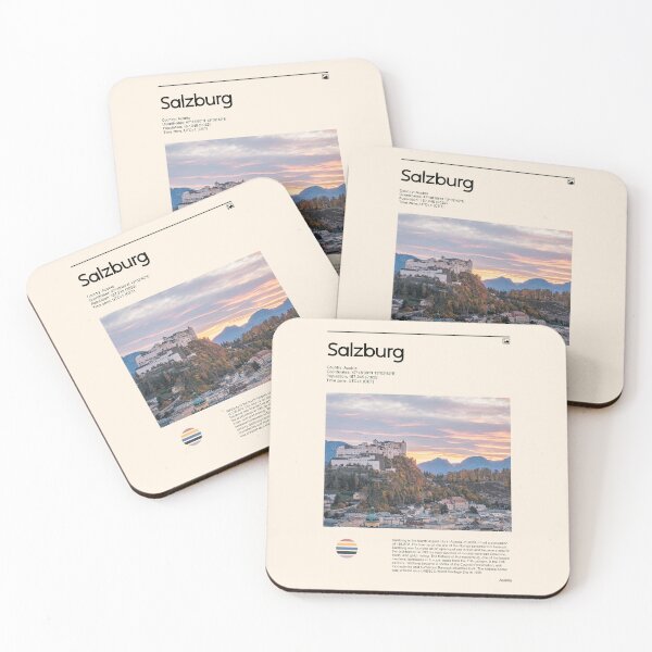 Item preview, Visita Salzburgo, Austria (Cartel de viaje) designed and sold by RabbitK.