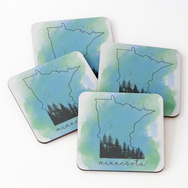 Item preview, Minnesota, Watercolor  designed and sold by Laceyjae Digital Art.