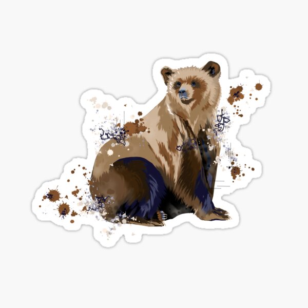 Aperçu de l'œuvre Ours créée et vendue par NicoleFehrArt.