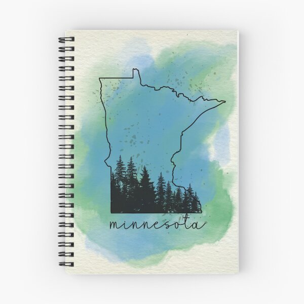 Item preview, Minnesota, Watercolor on paper designed and sold by Laceyjae Digital Art.