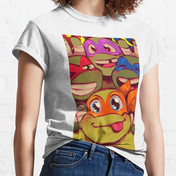 TMNT Nickelodeon Teenage Mutant Ninja Turtle Shirt Graphic Tee Youth Large  2012