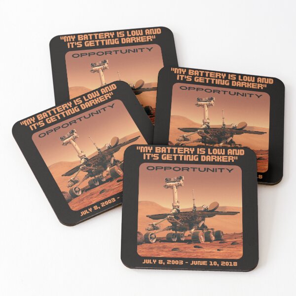 Item preview, My Battery Is Low Opportunity Mars Rover designed and sold by soulfulprintss8.