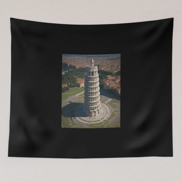 Item preview, The Leaning Tower Of Pisa designed and sold by anerahilsya.