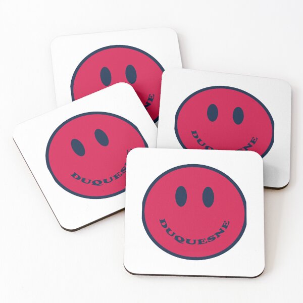 Item preview, Duquesne University Smiley Face - Red and Blue designed and sold by TurnoutClothing.