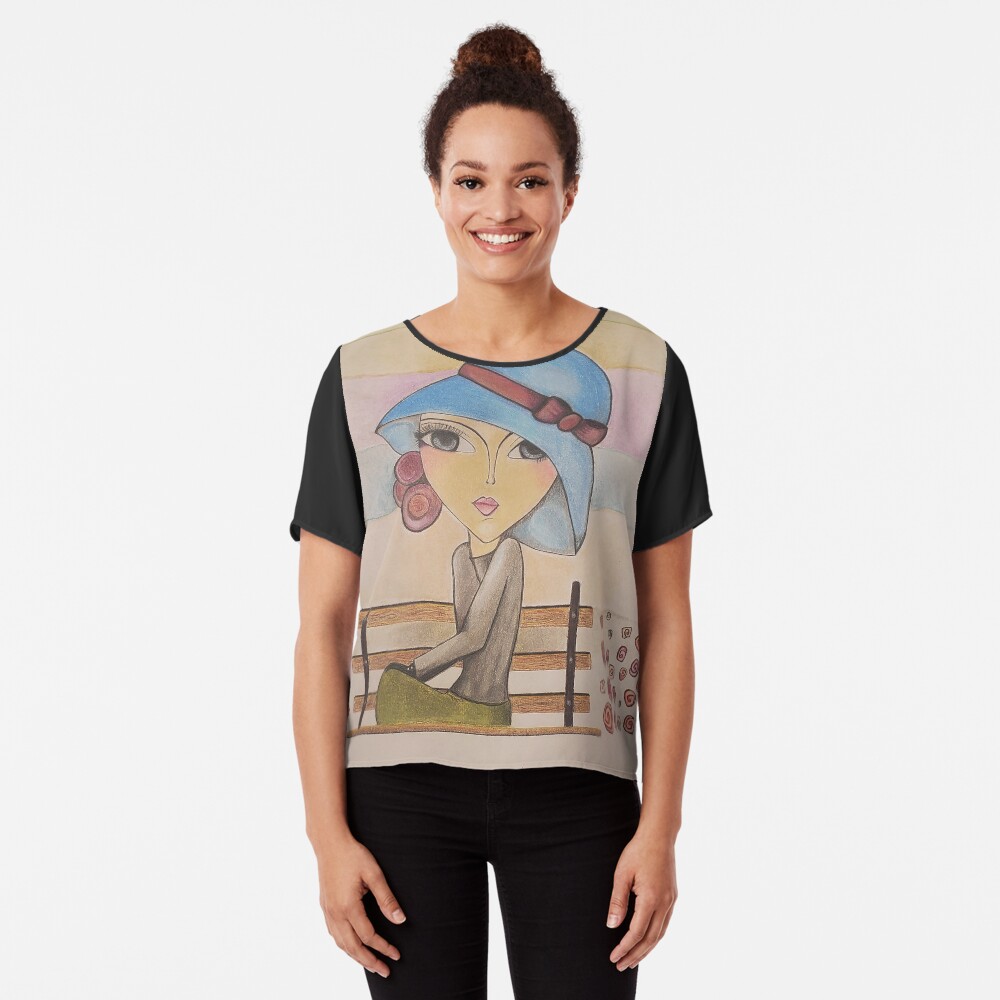 Item preview, Chiffon Top designed and sold by GraphicTempt.