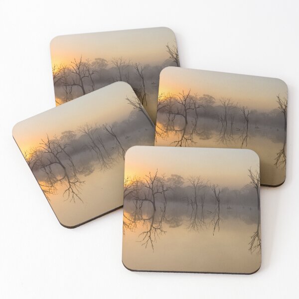 Item preview, Sunrise over Mulligans Flat Wetlands designed and sold by Luke Foster.