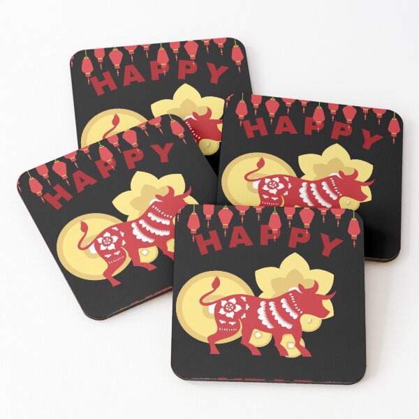 Item preview, Chinese new year 2021  happy niu year, ox zodiac! designed and sold by izaiah-correa.
