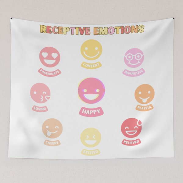 Item preview, feeling your feels nonjudgementally ~ positive emotions designed and sold by zozomaxine.