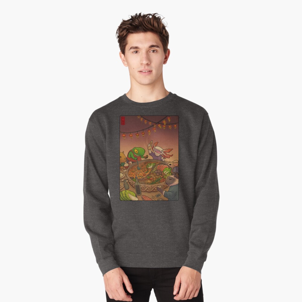 Item preview, Pullover Sweatshirt designed and sold by DingHuArt.