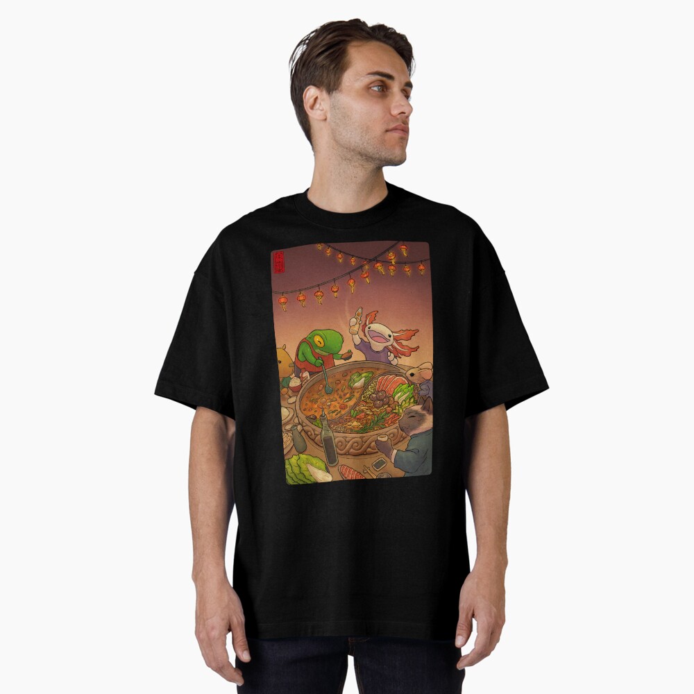 Item preview, Oversized T-Shirt designed and sold by DingHuArt.