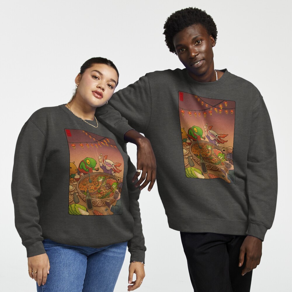 Item preview, Pullover Sweatshirt designed and sold by DingHuArt.