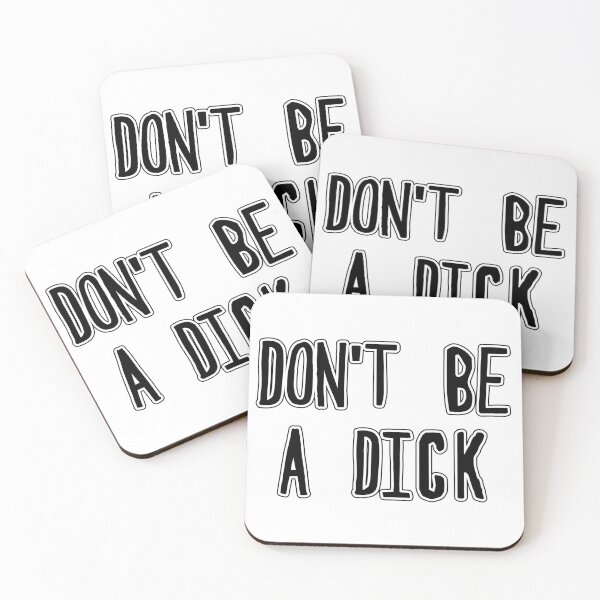 Item preview, Don’t Be A Dick. designed and sold by pinkslipcrochet.