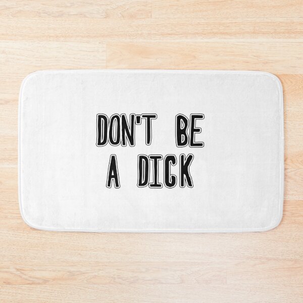 Item preview, Don’t Be A Dick. designed and sold by pinkslipcrochet.