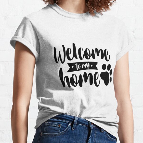 Item preview, Welcome To My Home Sitting Cat Mat Gift designed and sold by Johnieclaire.