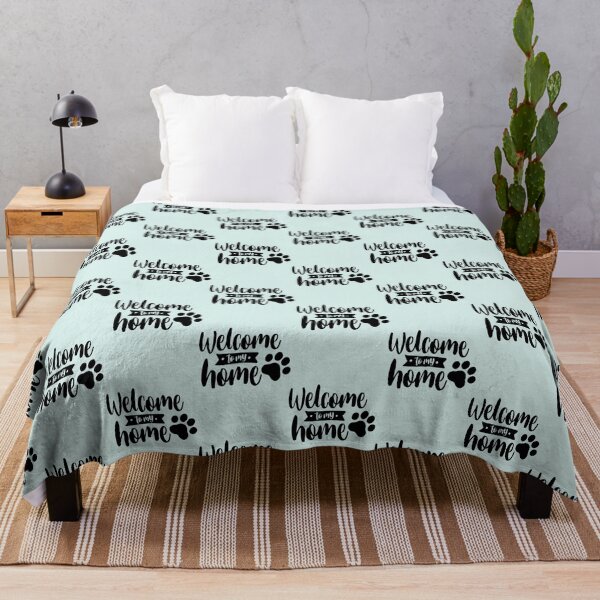 Item preview, Welcome To My Home Sitting Cat Mat Gift designed and sold by Johnieclaire.