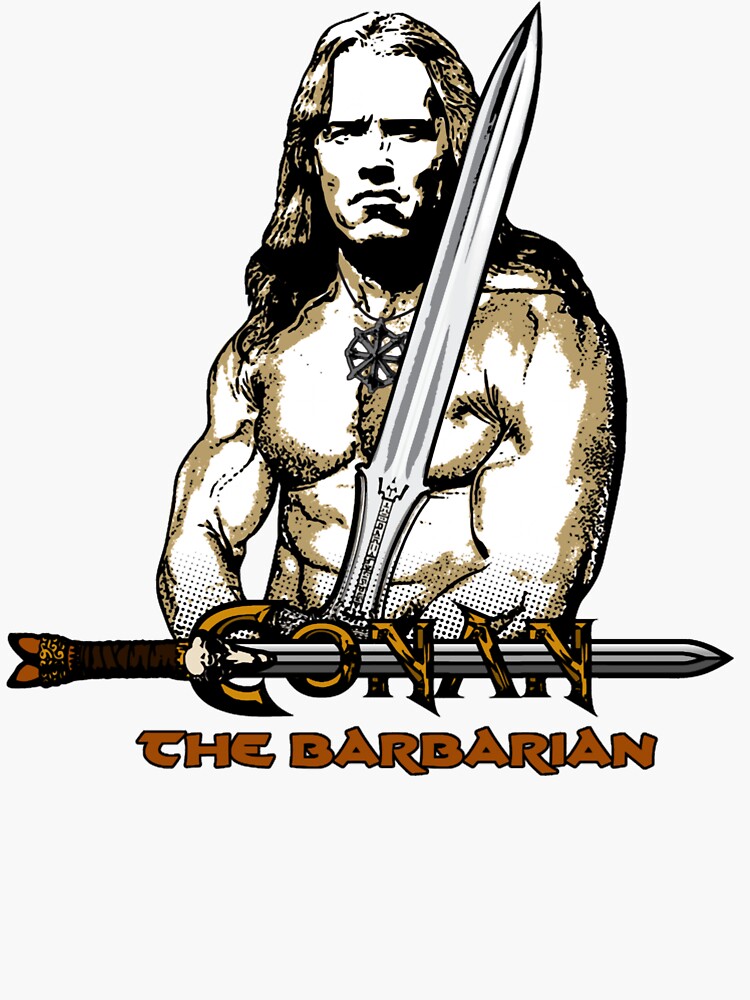 Conan The Barbarian Stickers for Sale