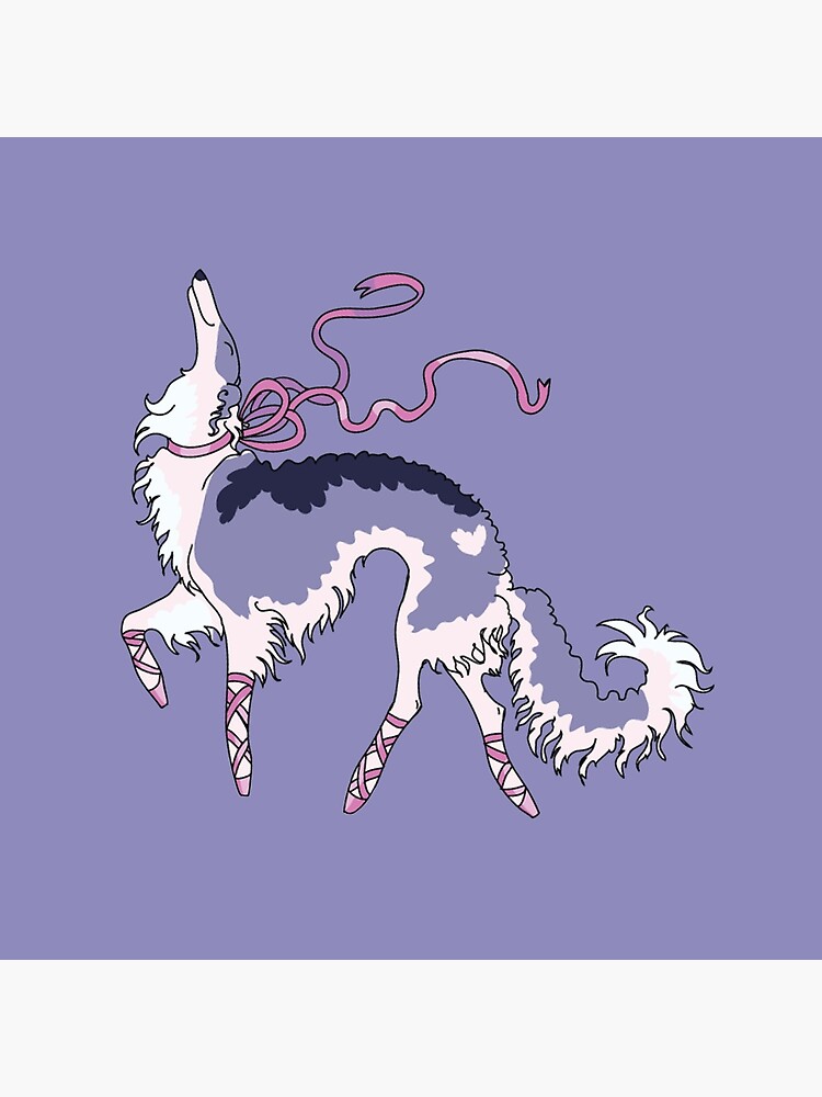 Ballet Ribbon Borzoi by tcarey