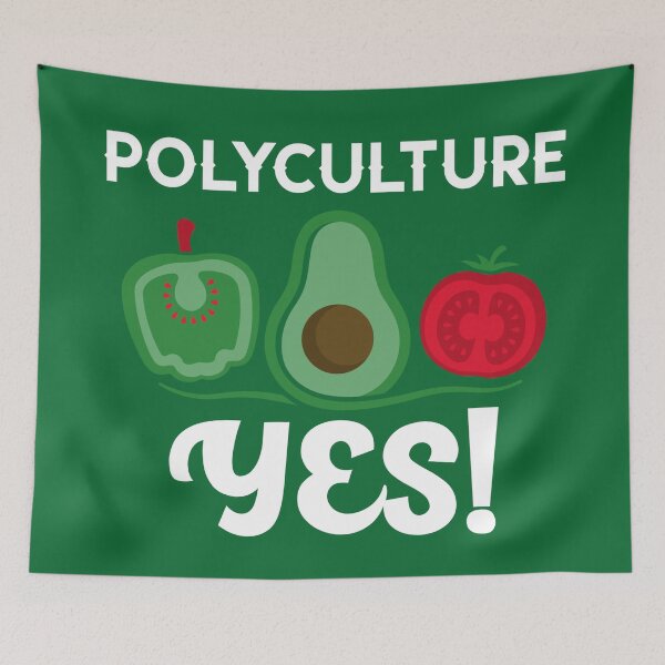 Item preview, POLYCULTURE: YES! designed and sold by CoopClothing.
