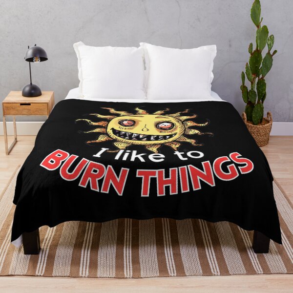 Item preview, I like to burn things  designed and sold by RottenAppleShop.